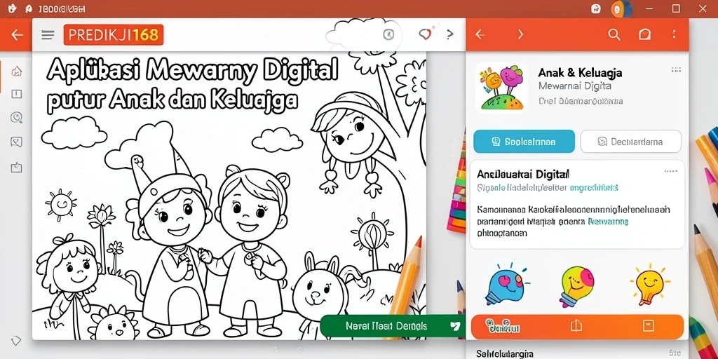 Antarmuka PREDIKSI168 yang menarik dengan fitur mewarnai interaktif.